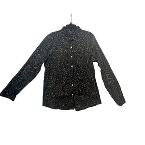 Dioufond Women's Long Sleeve Button Up Shirt Size 3XL (Check Measurements)